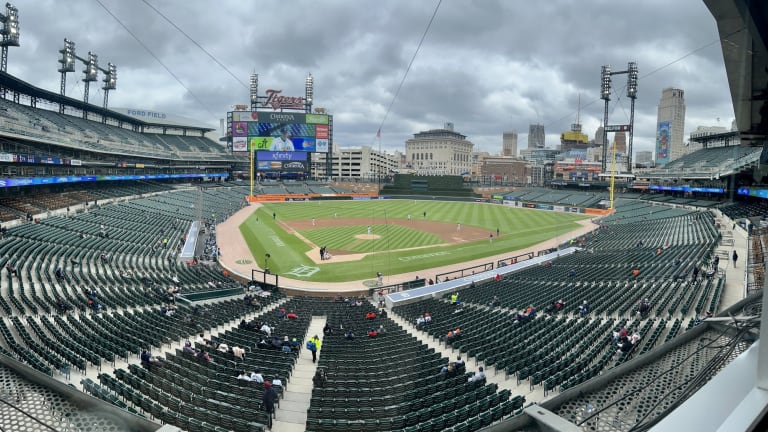 El estadio de Tigers vs Guardians semi vacío es simplemente triste